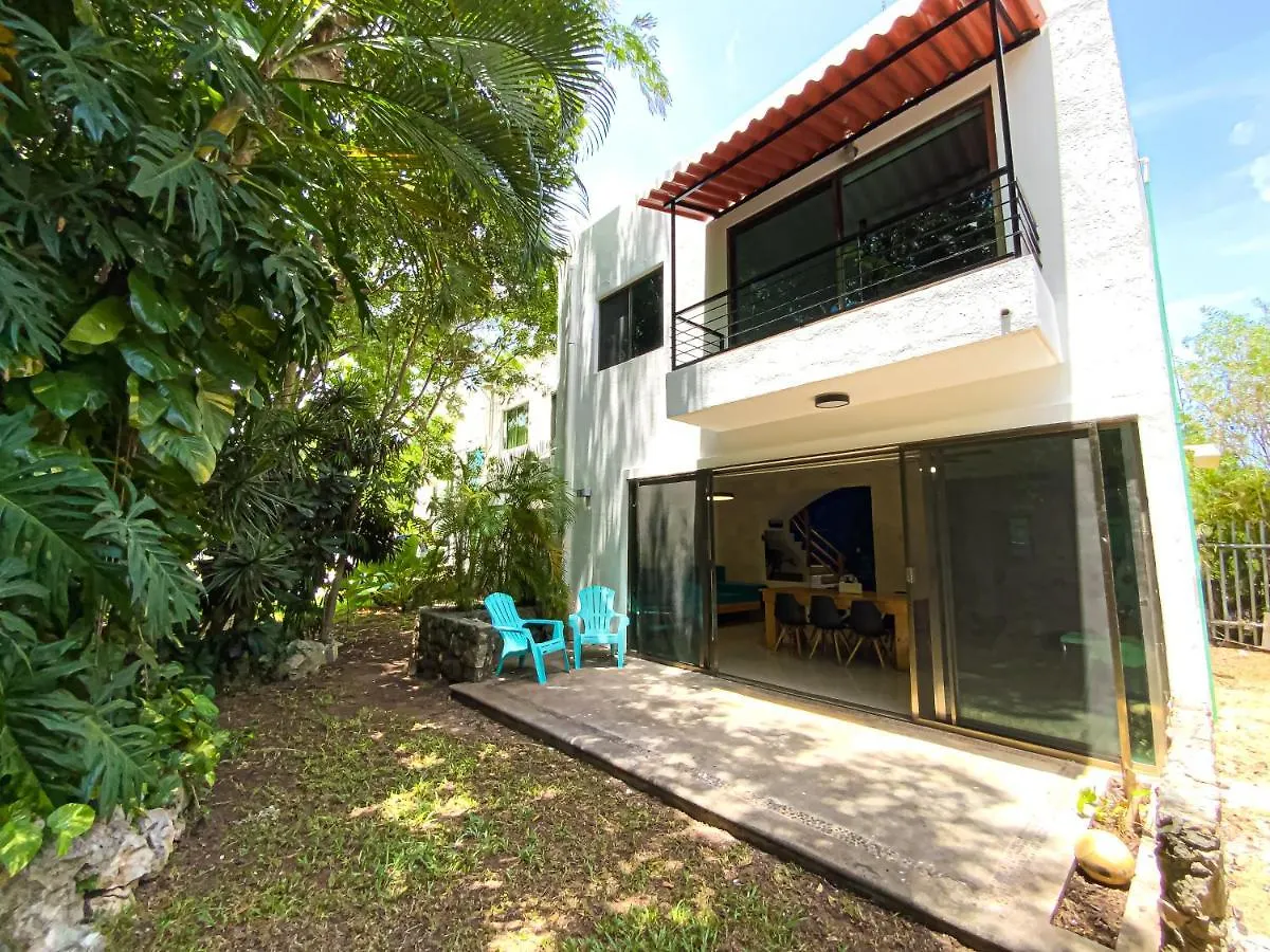 Villa Coral Cerebro de Espacio Yocte con Alberca a 10min de la 5taAv Playa del Carmen