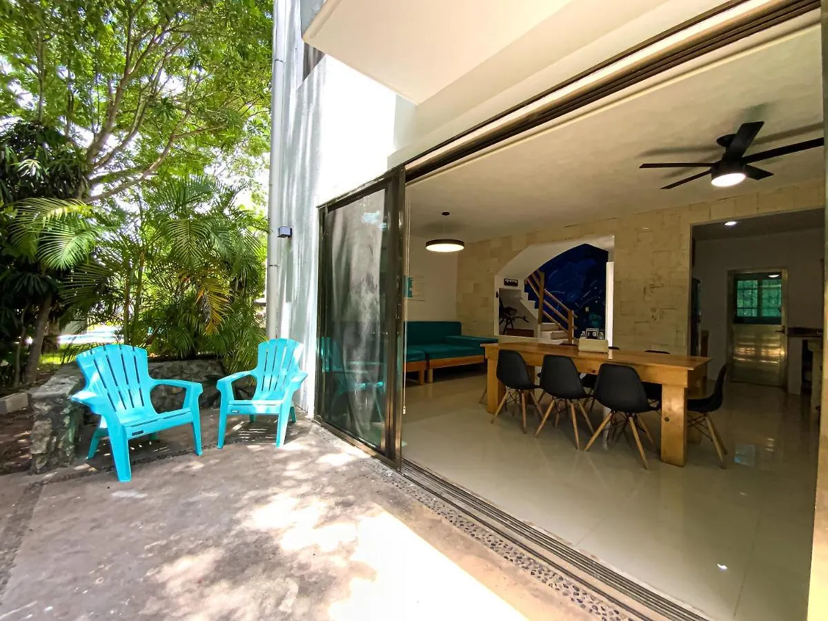 Villa Coral Cerebro de Espacio Yocte con Alberca a 10min de la 5taAv Playa del Carmen